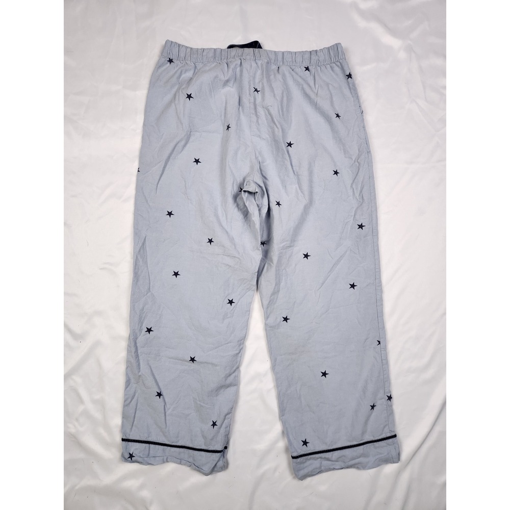 Aerie X-Large Blue Star Pajama Pants Velvet Waist‎ Drawstring - Picture 5 of 10